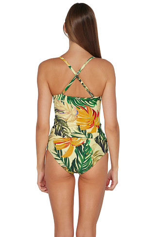 AMBER OASIS Simone Convertible Strap Tankini Top