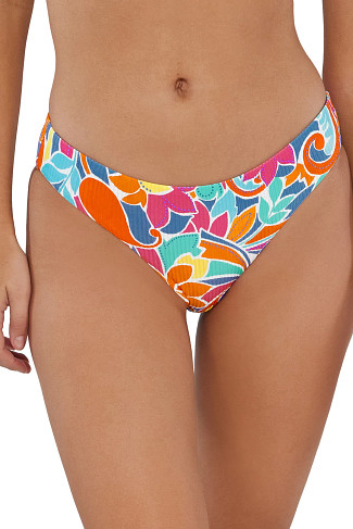 FESTIVE FLORAL SANDBAR RIB Collins Hipster Bikini Bottom