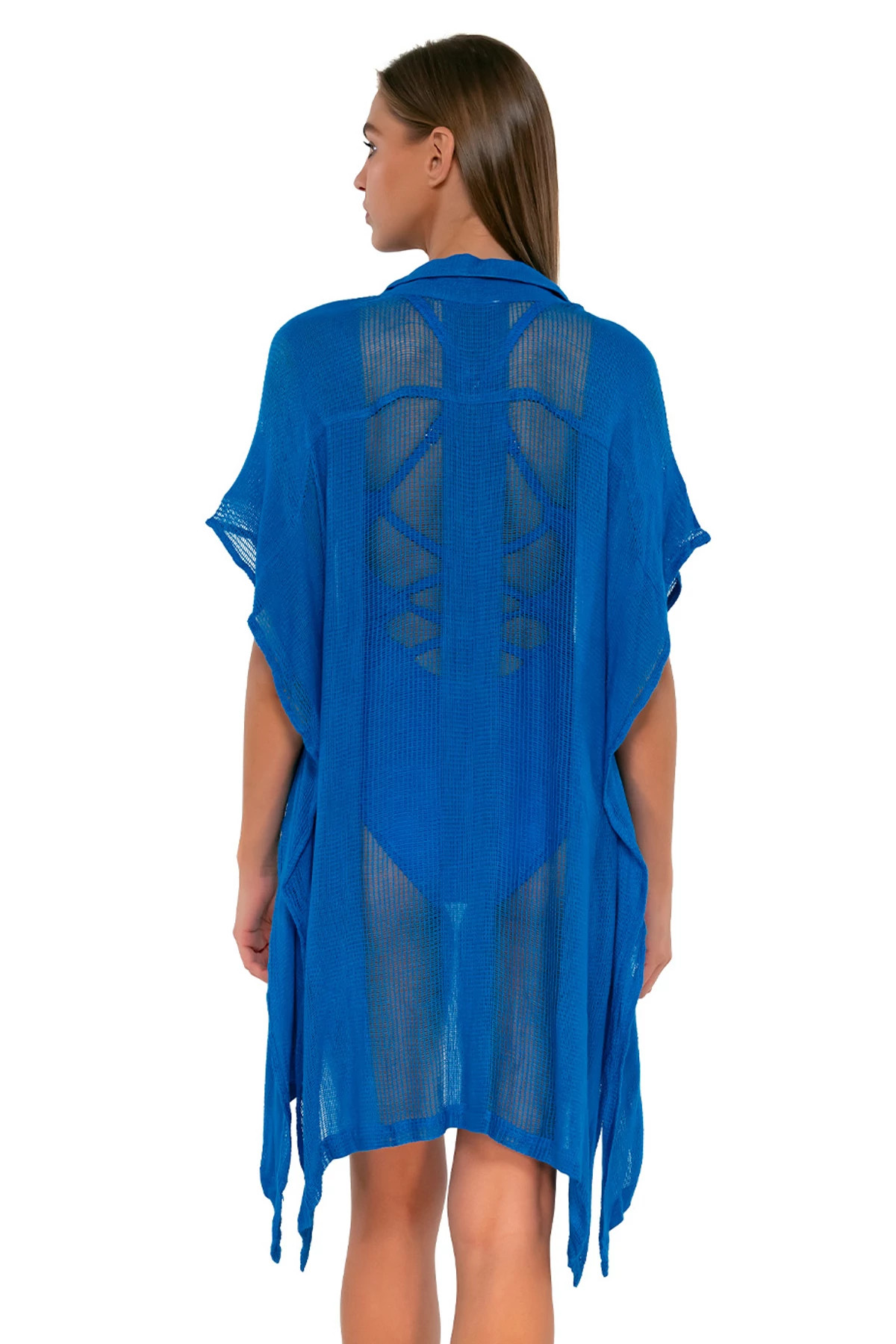 ELECTRIC BLUE Shore Thing Tunic image number 3