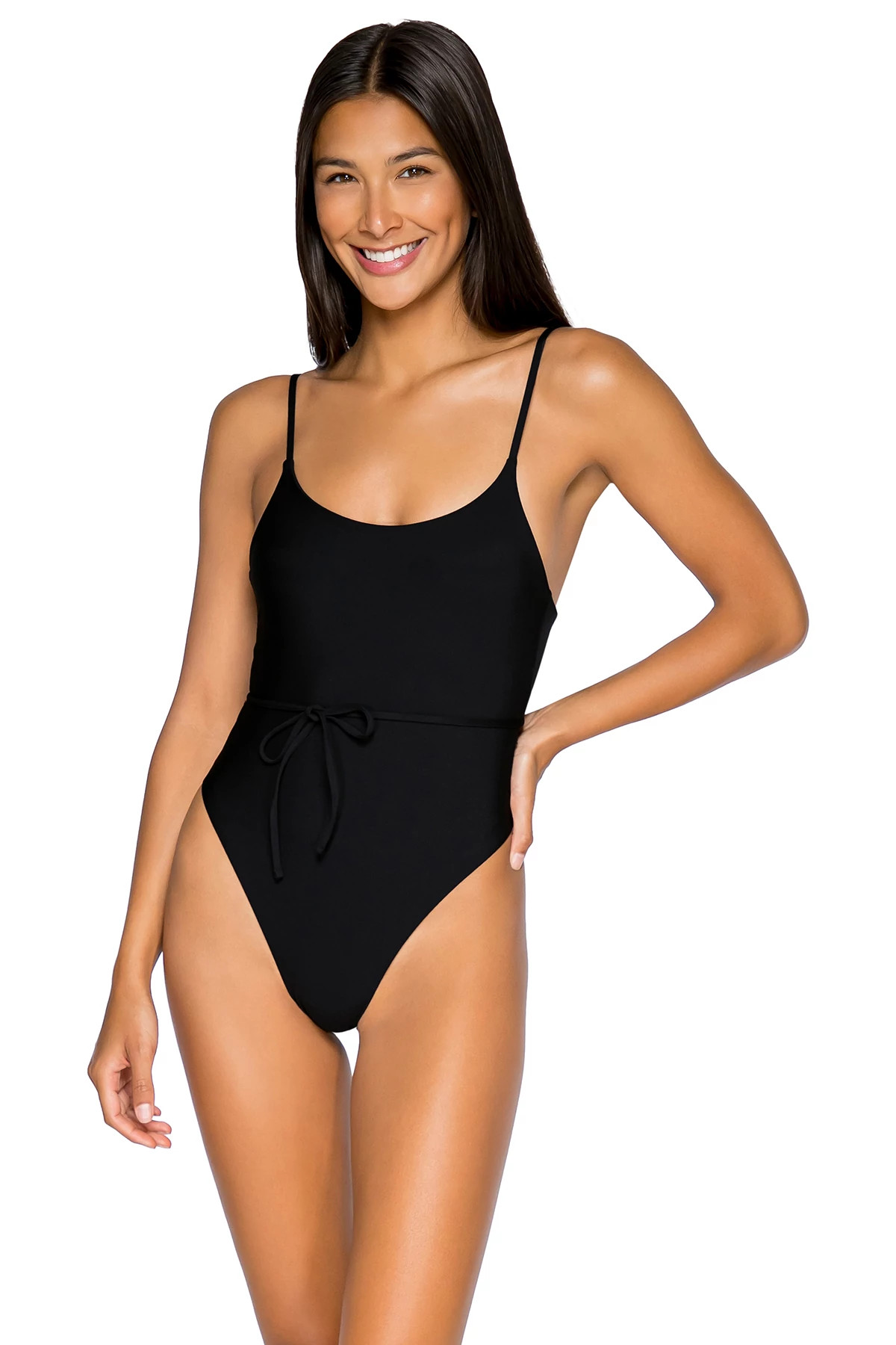 BLACK OUT Ballet One Piece Swimsuit image number 1