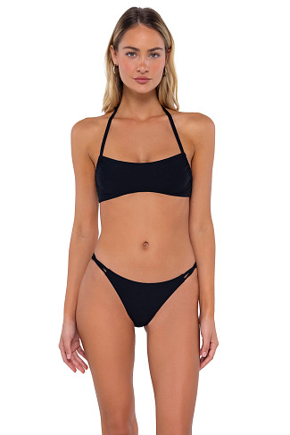 BLACK Hanalei Halter Bikini Top