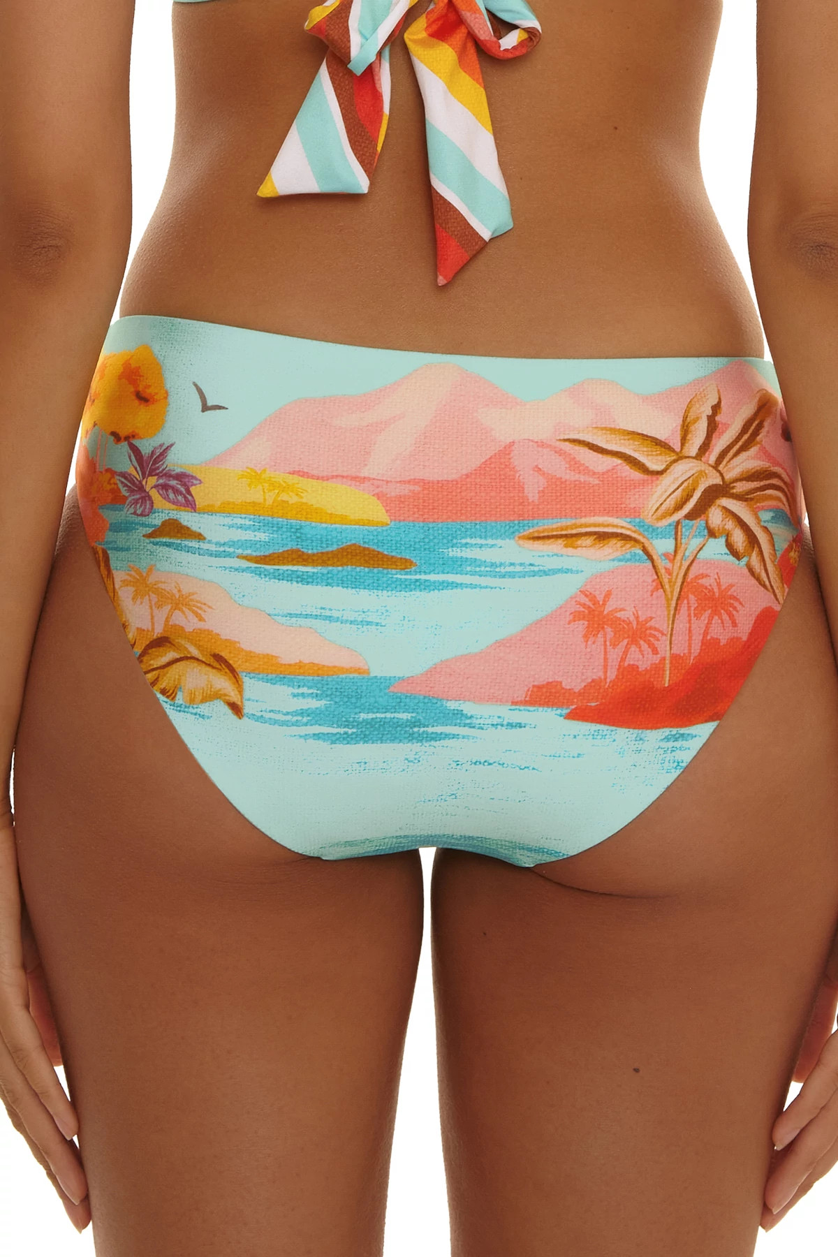 MULTI Cyclades Reversible Hipster Bikini Bottom image number 3