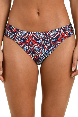 MULTI Americana Paisley Hipster Bikini Bottom