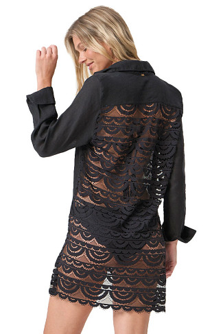 BLACK Millie Shirt Dress