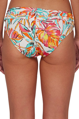 PALM SERENADE SANDBAR RIB Unforgettable Banded Hipster Bikini Bottom