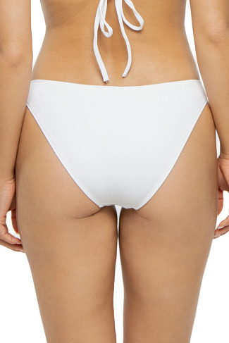 WHITE Caracas Hipster Bikini Bottom