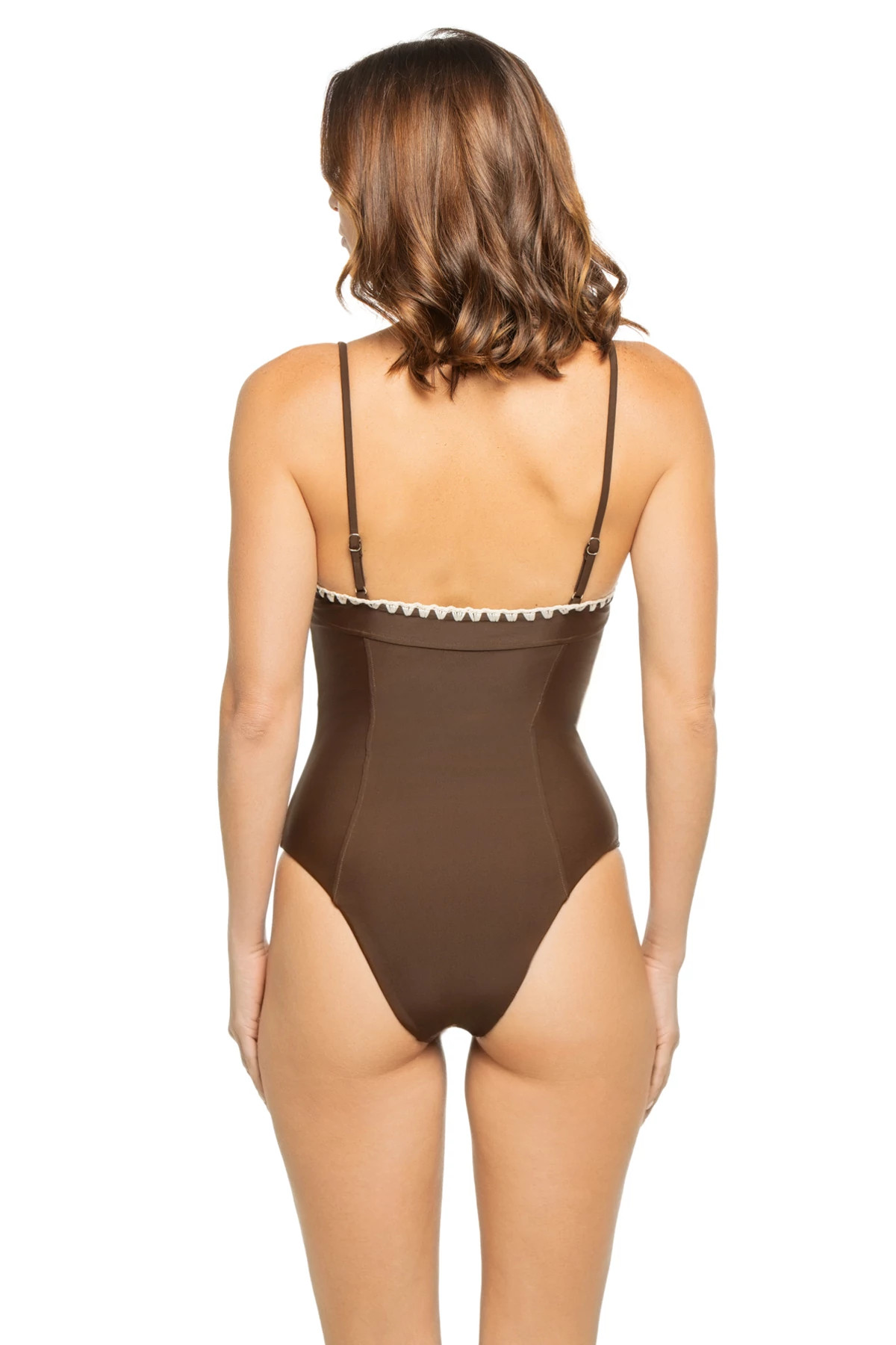 BEACH BROWN Addisyn One Piece Swimsuit image number 2