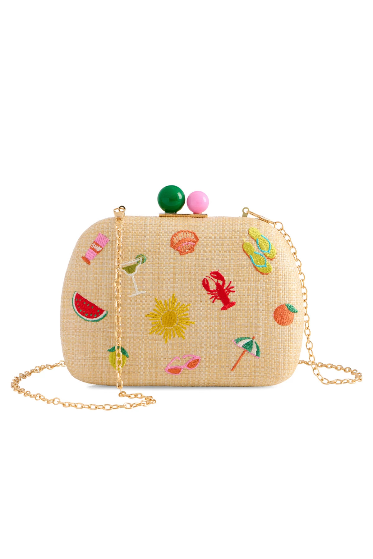 NATURAL Calypso Clutch image number 1