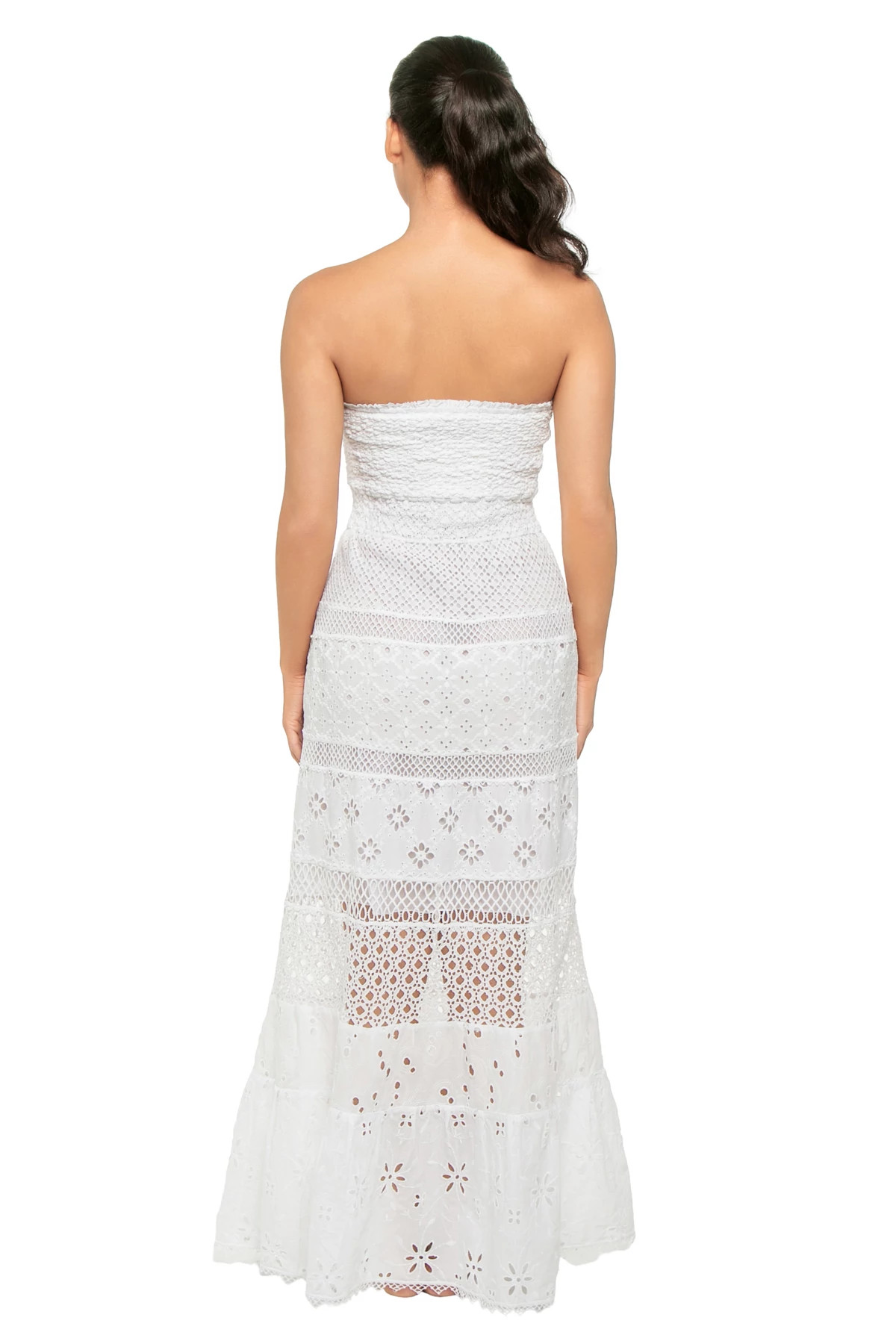 WHITE/WHITE Belem Maxi Dress image number 2