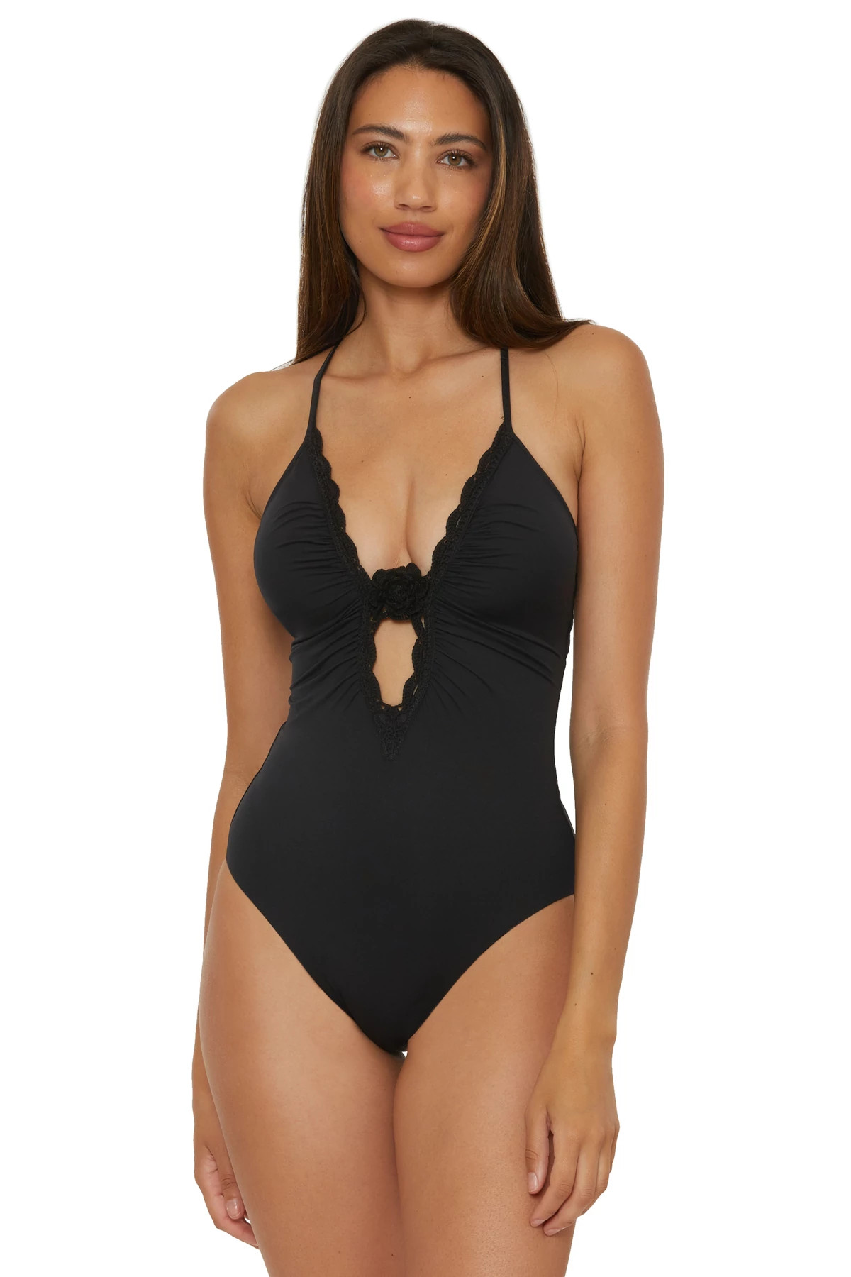 BLACK Clare One Piece Swimsuit image number 1