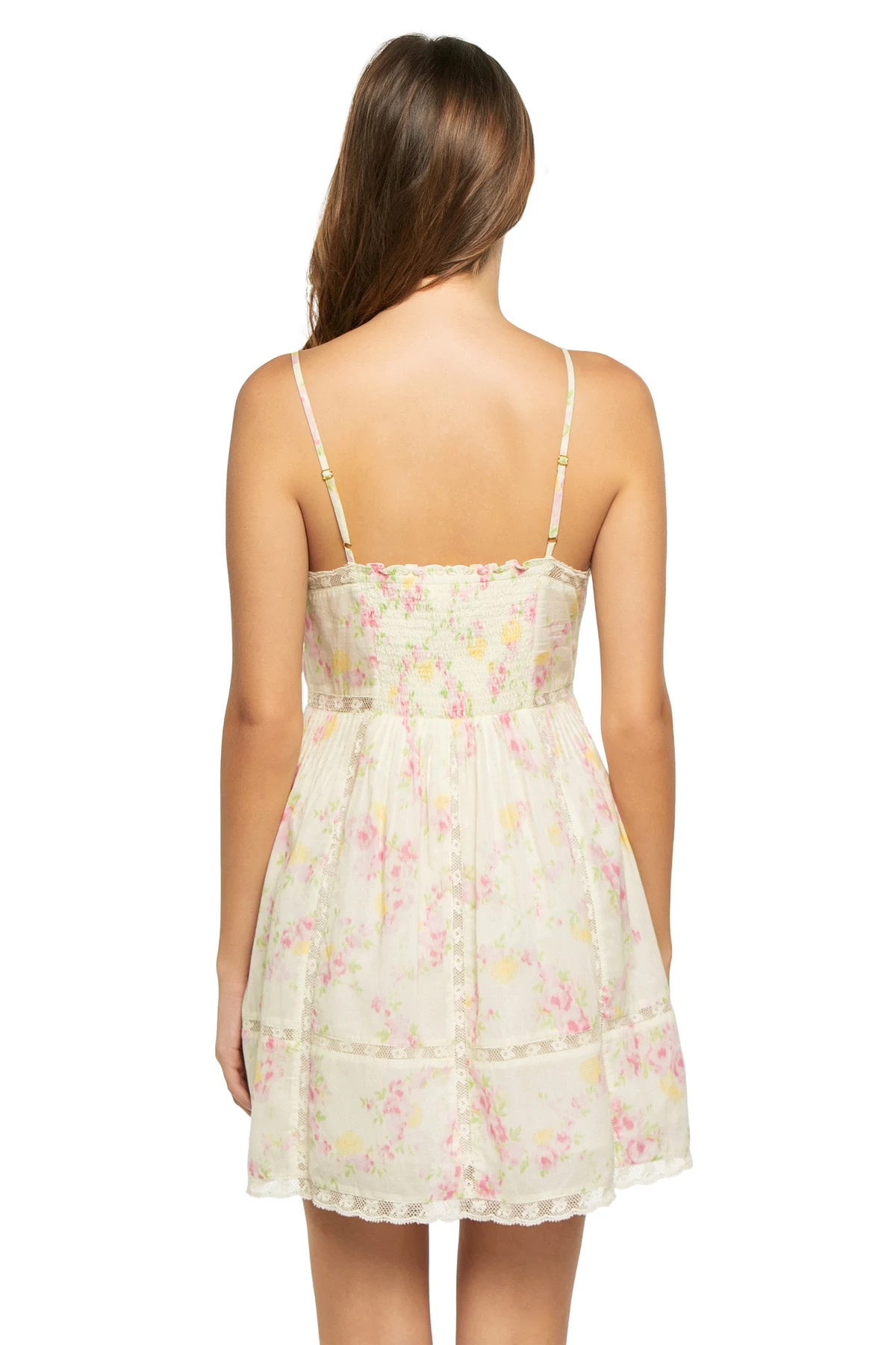 WHITE PEACH Docila Mini Dress image number 2