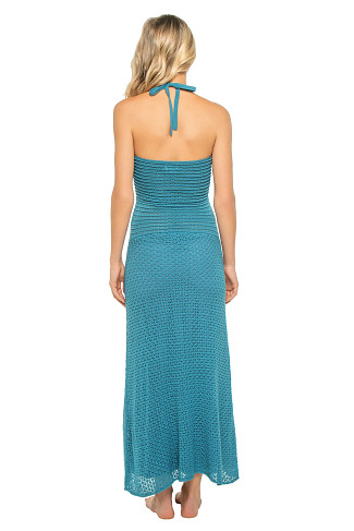 BLUE JADE Zully Crochet Maxi Dress
