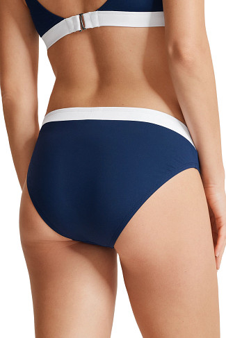 MARE NAVY Banded Waist Hipster Bikini Bottom
