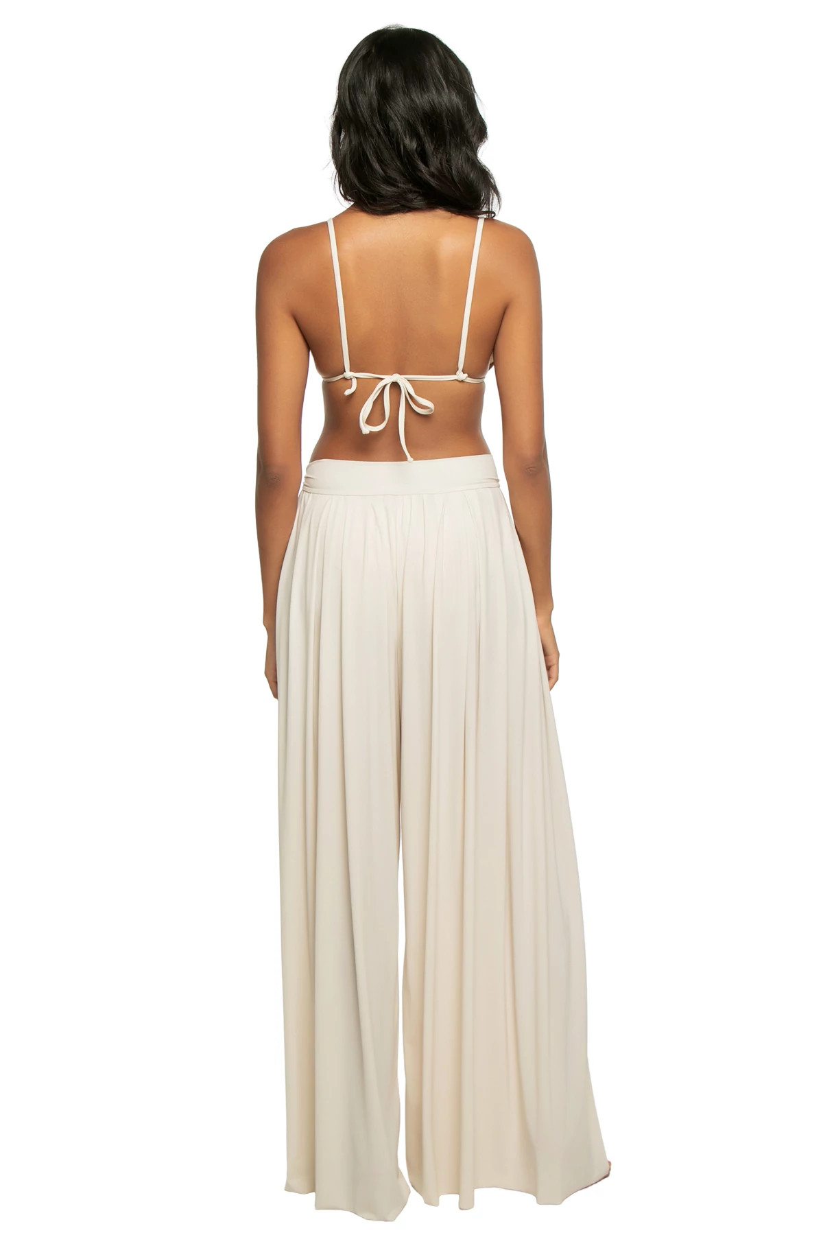 BEIGE Nelly Wide Leg Pants image number 4