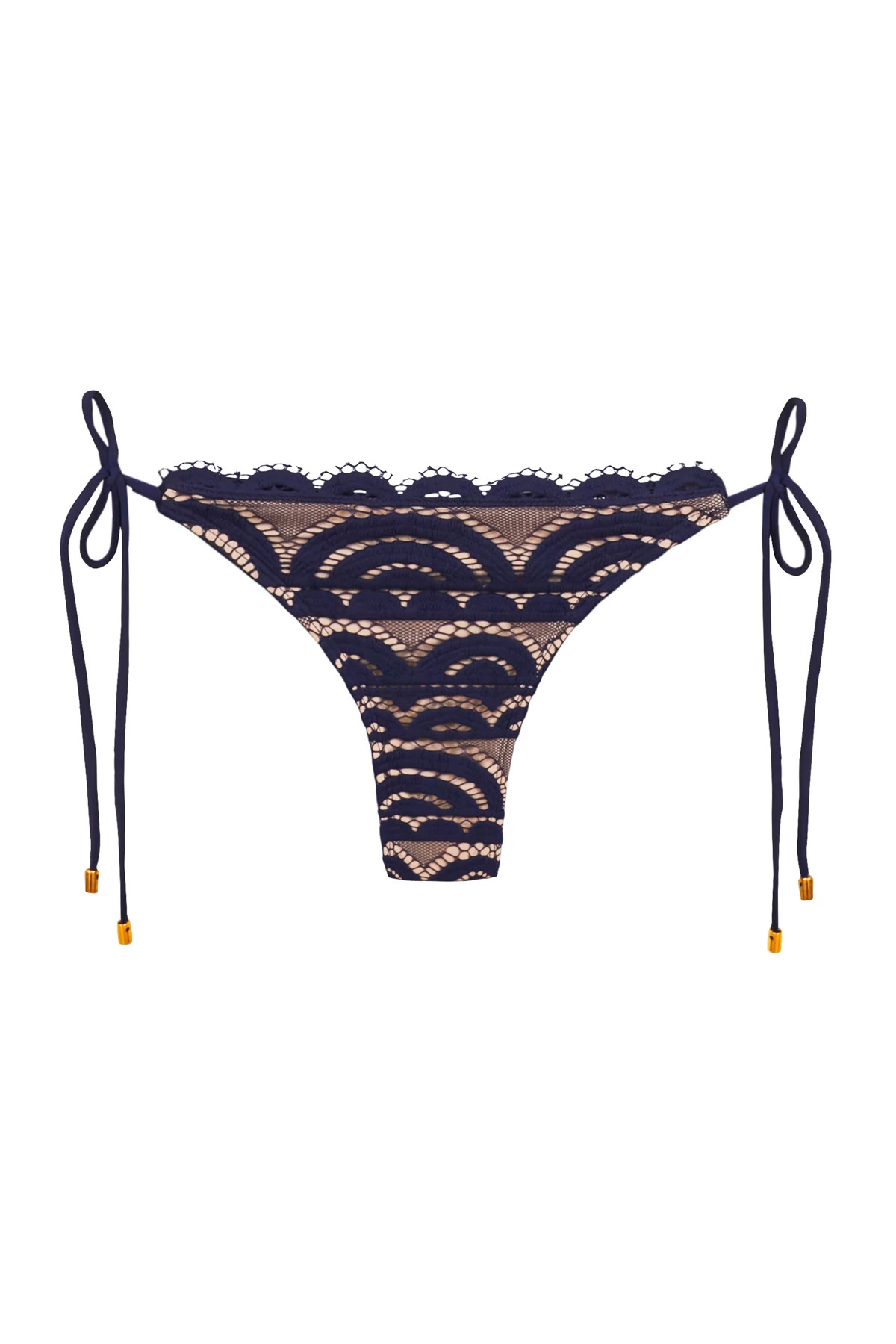 NEPTUNE Lace Tie Side Brazilian Bikini Bottom image number 4