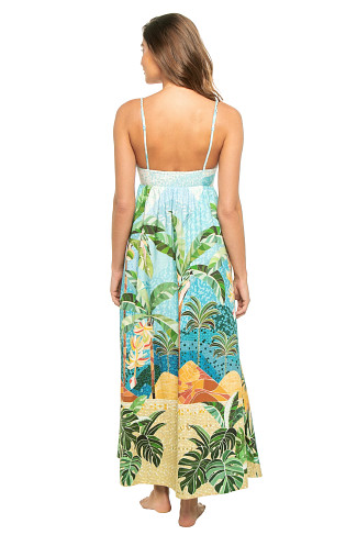 RIO MOSAIC MULTICOLOR Rio Mosaic Cotton Maxi Dress
