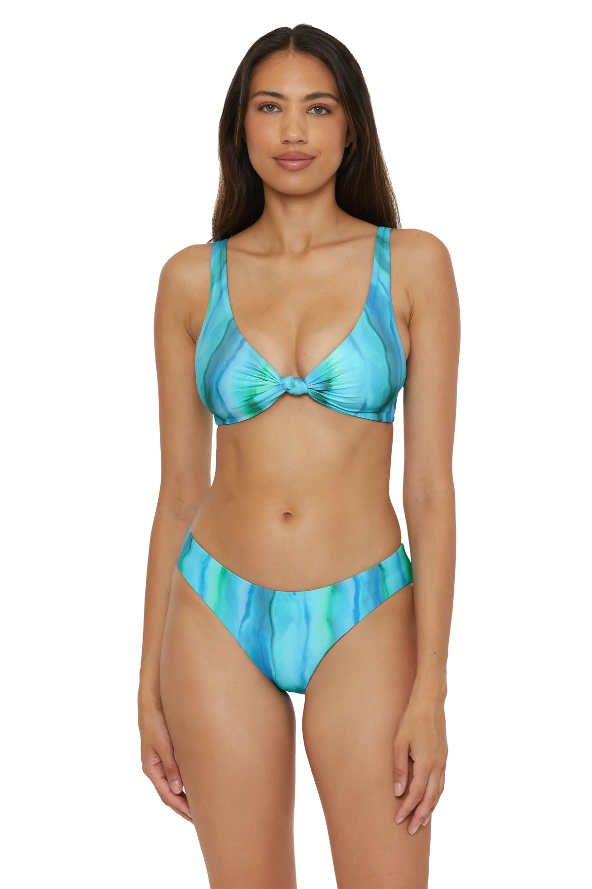 POOL LAGOON Wren Knotted Bikini Top image number 1