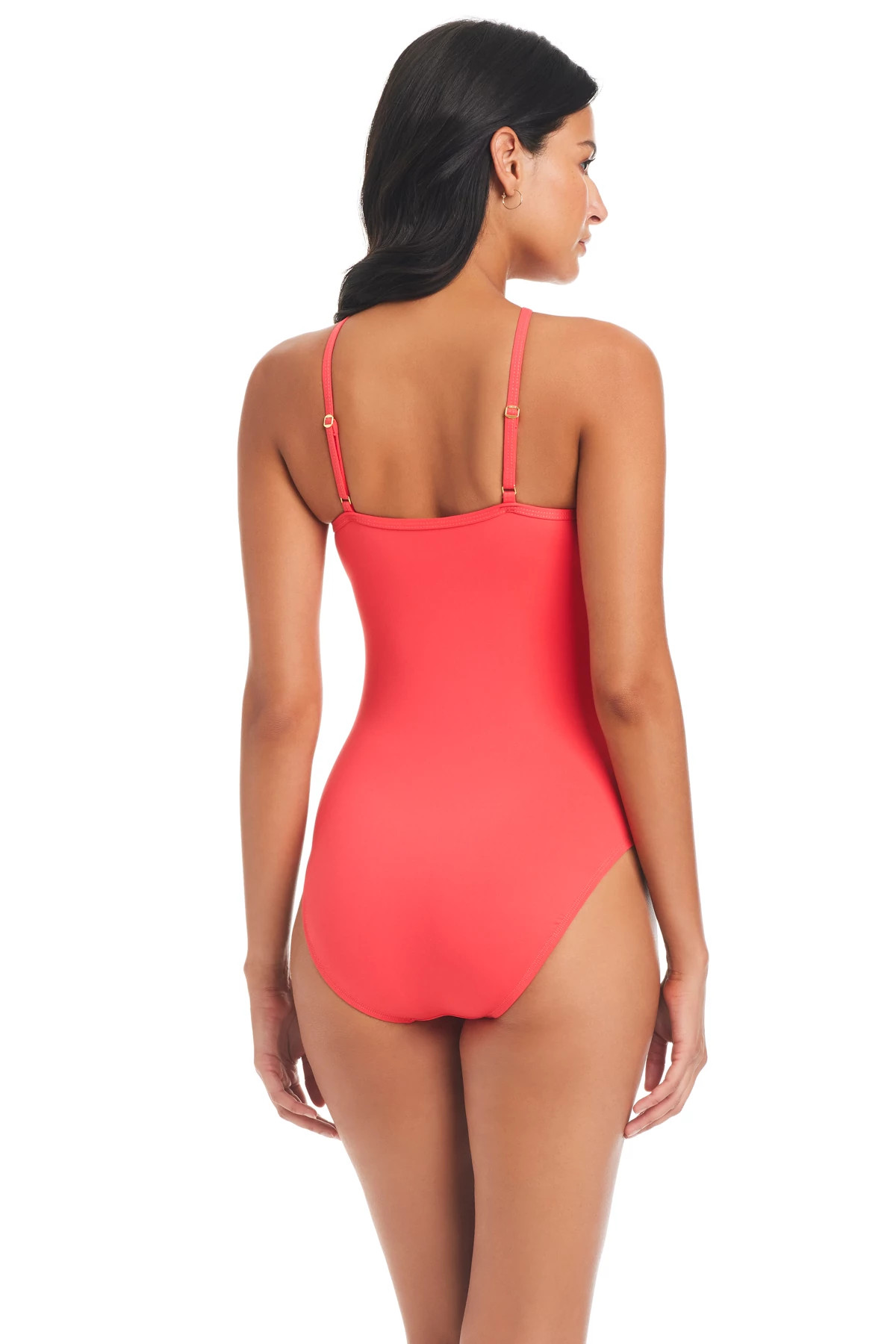 High Neck One Piece Swimsuit image number 2