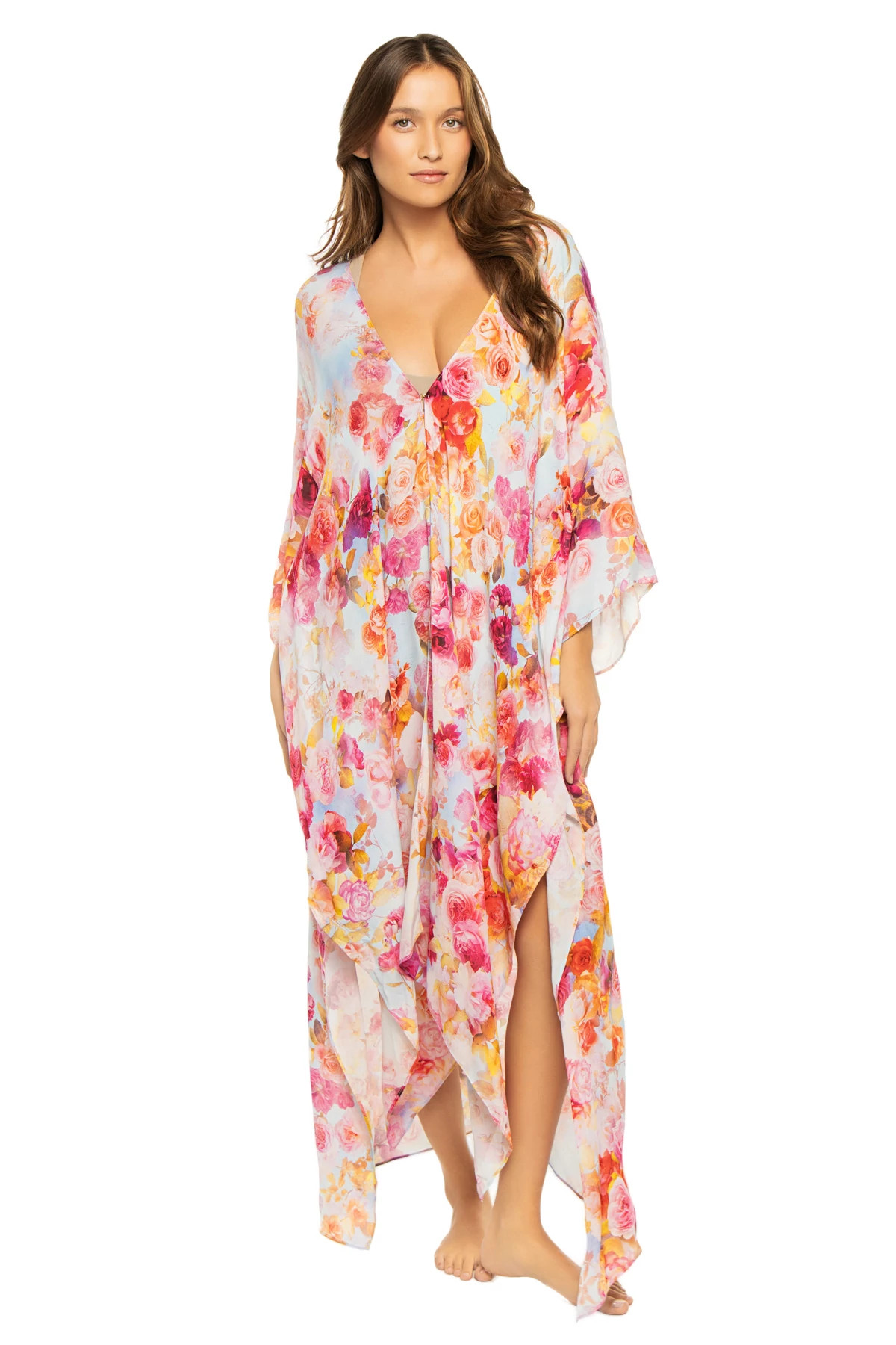 MULTI Kara Maxi Kimono image number 4