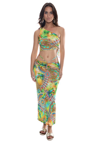 MULTI Sun Stones Crop Top