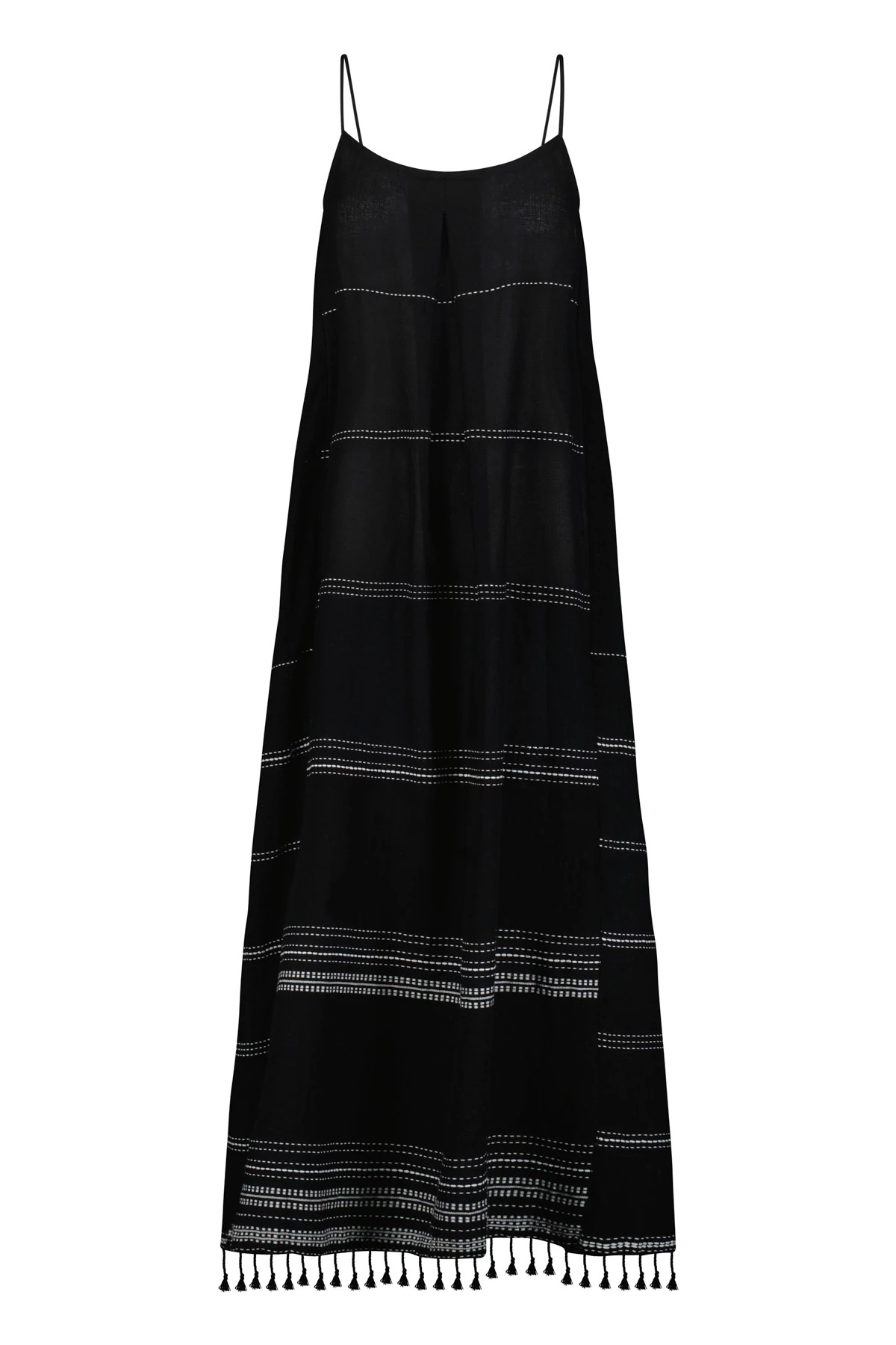 BLACK Leliti Slip Maxi Dress image number 3