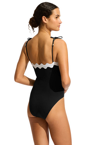 BLACK Gia Bandeau One Piece Swimsuit