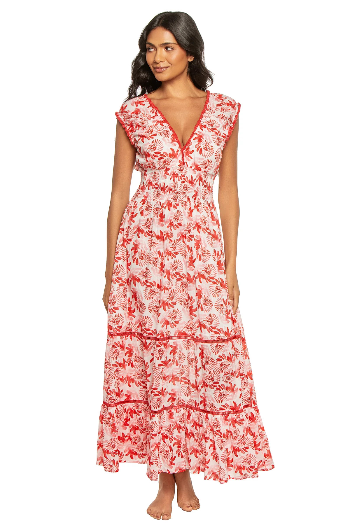 KEANU PINK Hilda Maxi Dress image number 1