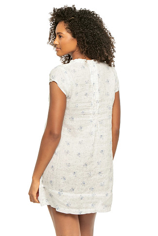 WASH Regina Linen V-Neck Tunic