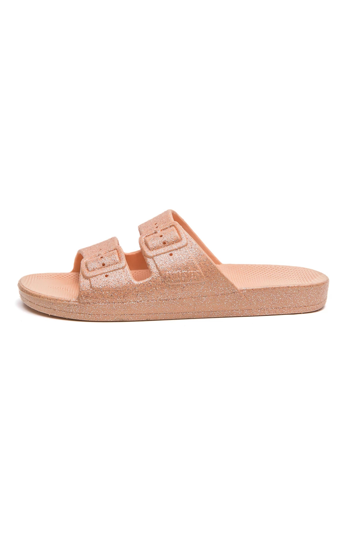 APRICOT GLITTER Waterproof Slides image number 2