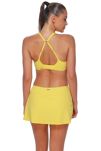 PINEAPPLE CREPE Ally Underwire Bikini Top (E-H Cup)
