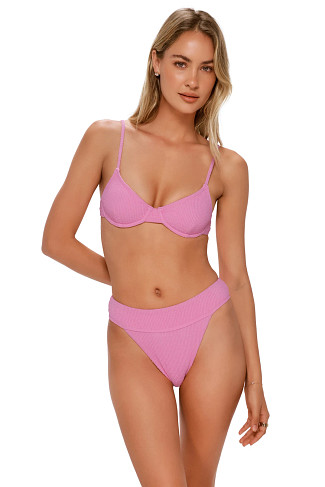COTTON CANDY SCRUNCH Jolene Underwire Bikini Top