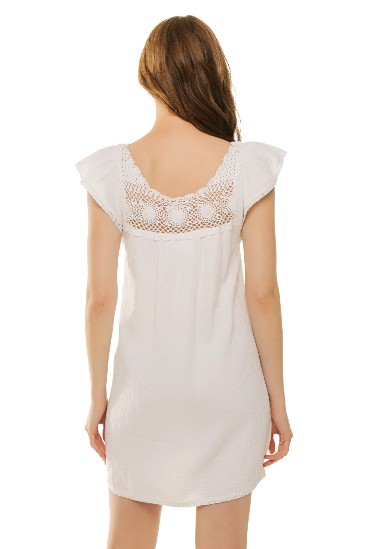 WHITE Stella Mini Dress image number 2