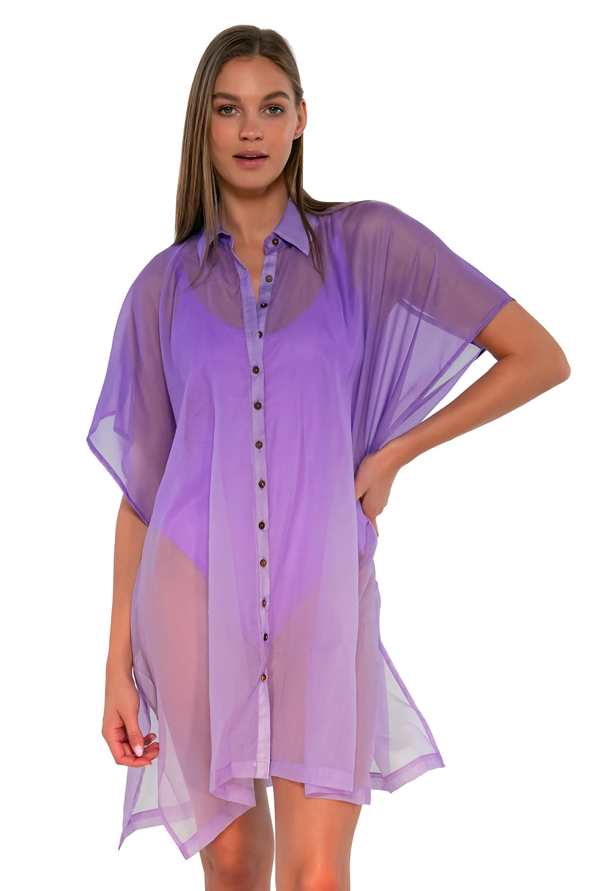PASSION FLOWER Shore Thing Tunic image number 1