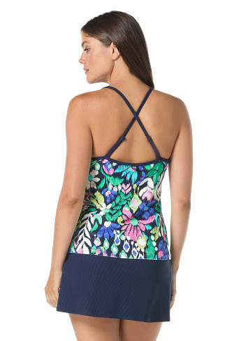 MULTI Ambition Cross Back Tankini Top