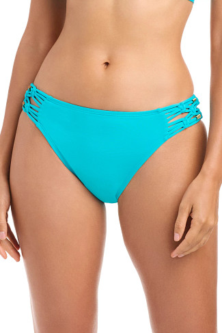 WATERFALL Macrame Tab Side Hipster Bikini Bottom