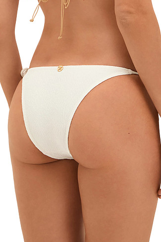 FIRENZE WHITE Brazilian Bikini Bottom