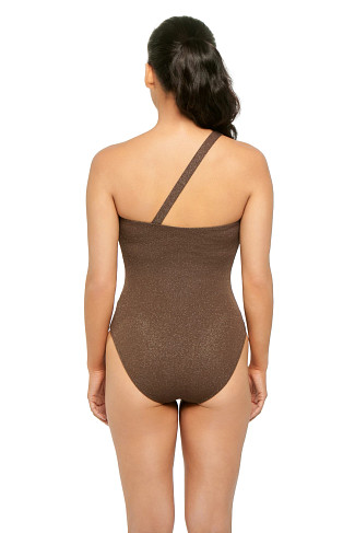CHOCOLATE Tirari Asymmetrical One Piece Swimsuit