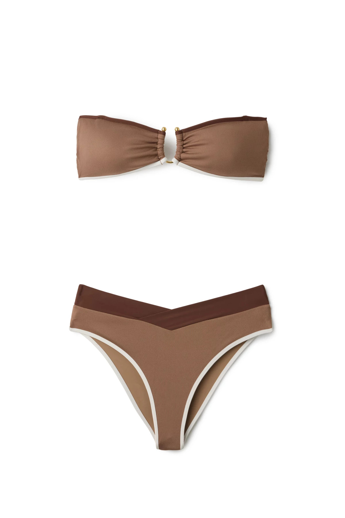 COCOA Lido Banded High Waist Bikini Bottom image number 3