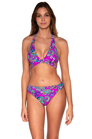 MARRAKESH Casey Halter Bralette Bikini Top