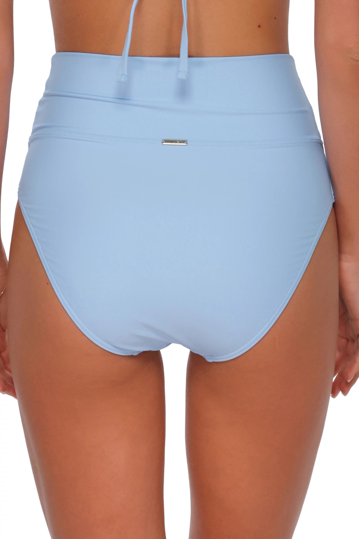 BLUE WHISPER Hannah High Waist Bikini Bottom image number 4