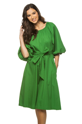 GREEN Bliss Midi Dress
