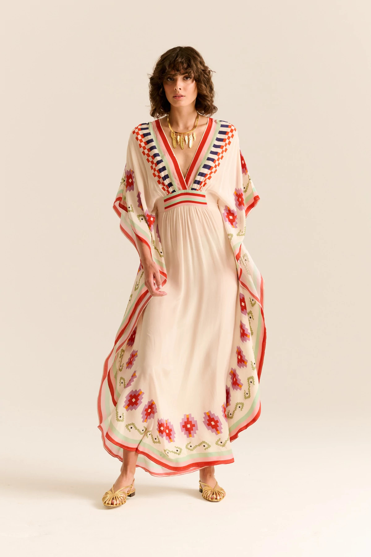 MULTI CHACANA Taiel Caftan image number 4