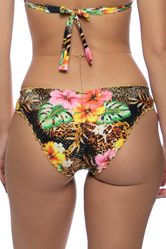 MULTI BLACK Visions of Paradise Hipster Bikini Bottom