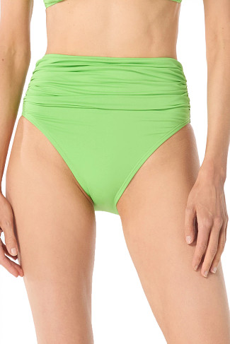 GREEN APPLE High Waist Bikini Bottom