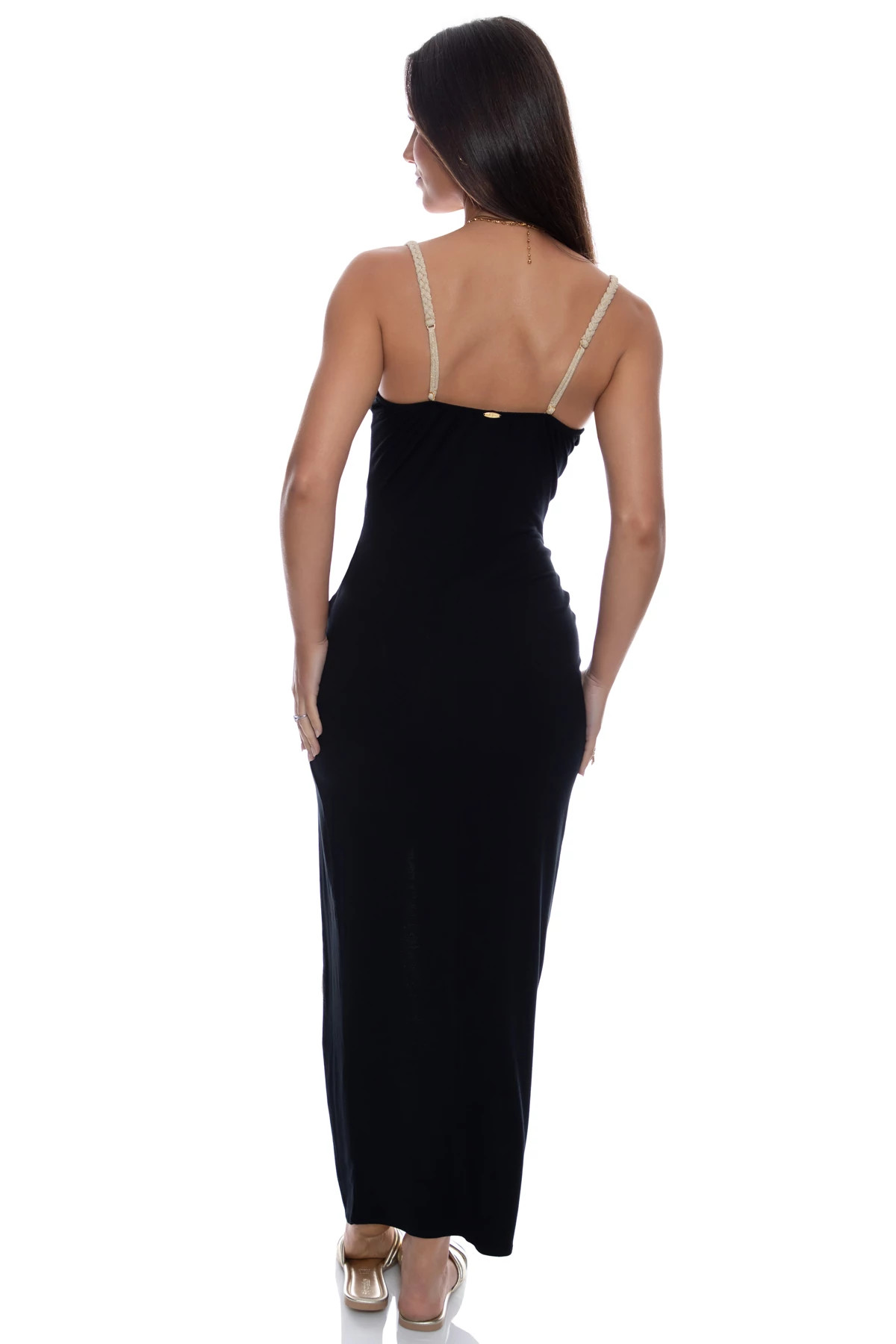 BLACK Sail On Maxi Dress image number 2