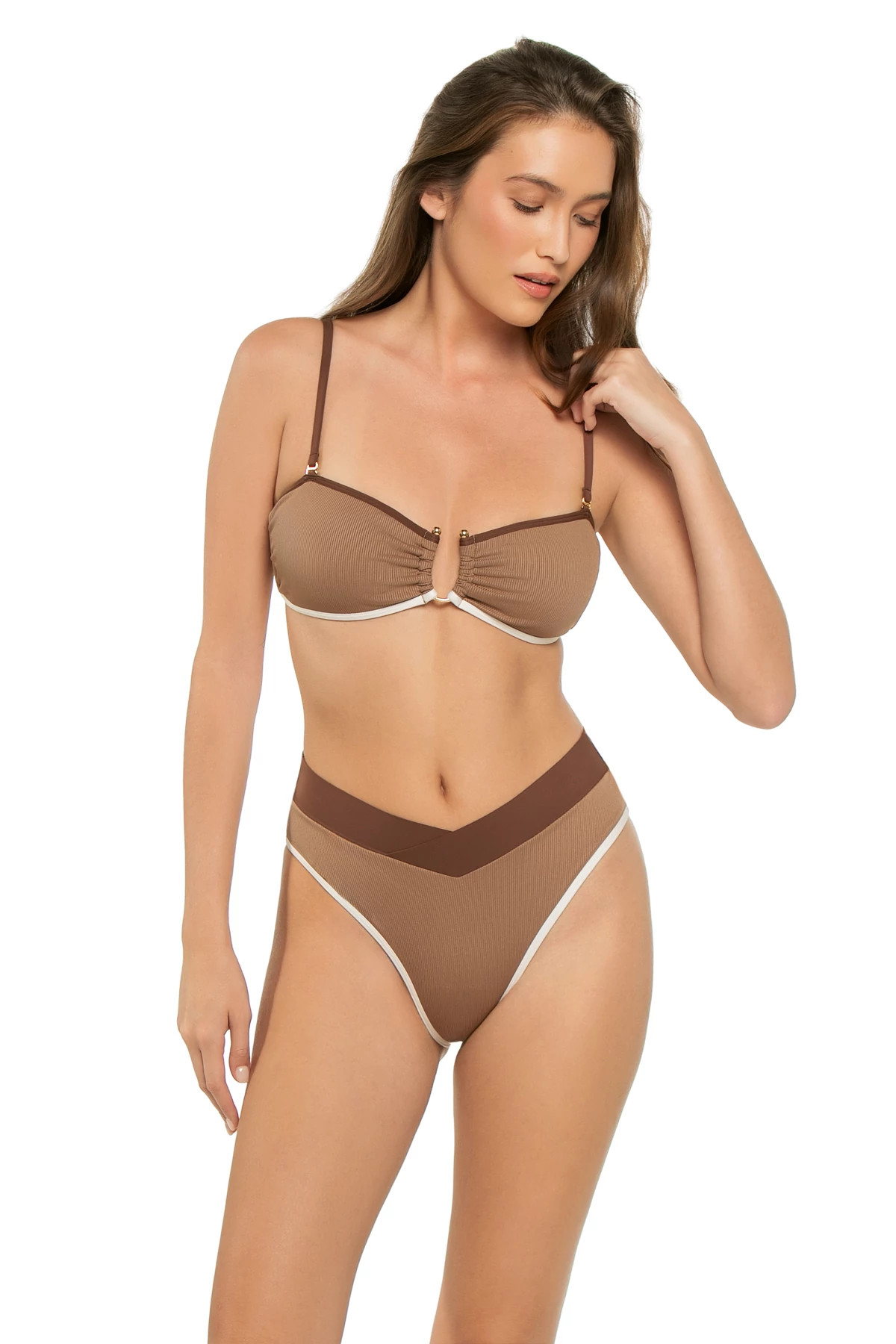 COCOA Sorrento Bandeau Bikini Top image number 3