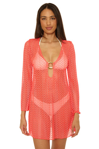 DRAGON FIRE Lace Crochet Tunic