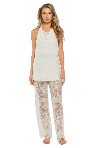 CREAM Arabella Draped Halter Top