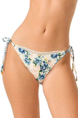 BLOSSOM Carrie Floral Tie Side Bikini Bottom