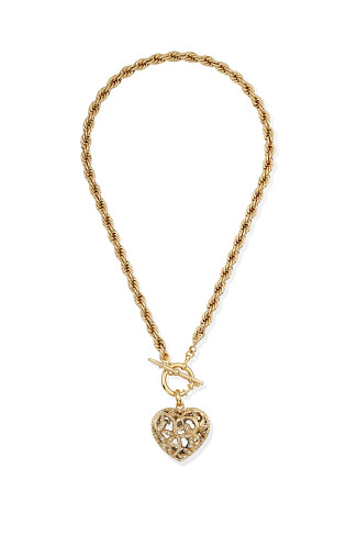 000 GOLD Coracao Liane Chaine Necklace